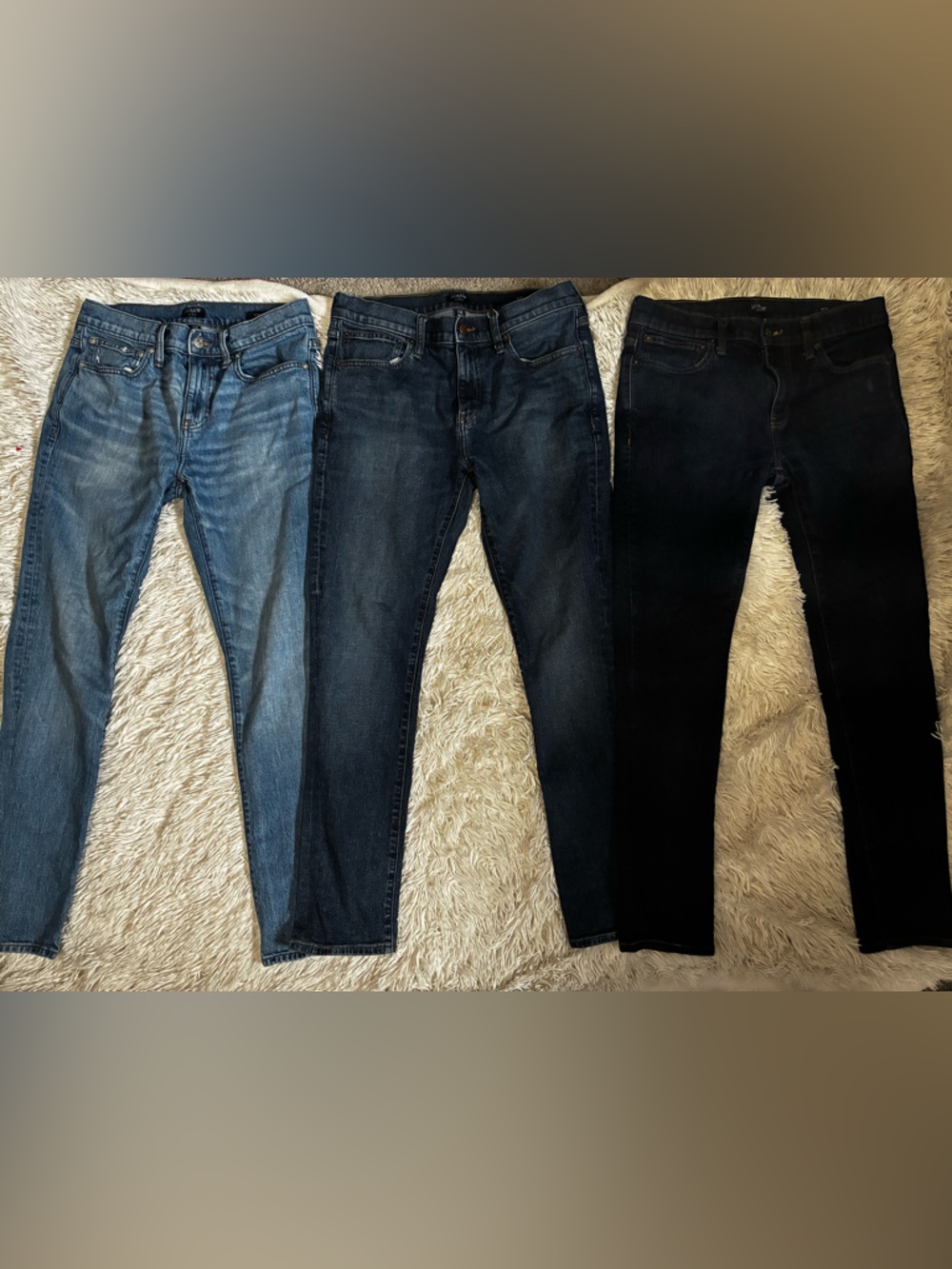 JCrew flex slim fit jeans bundle of 3. 30/30. Men’s